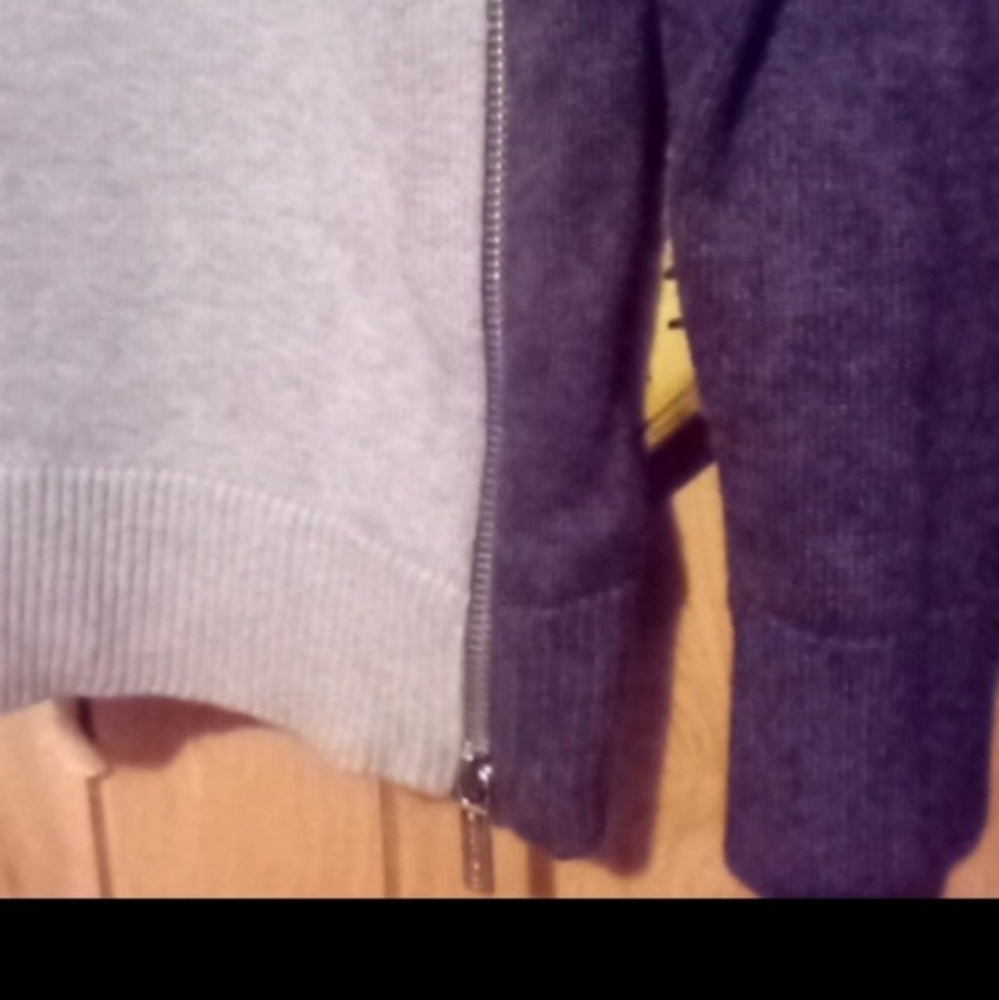 Michael kors long sleeve pullover sweater#sidezip - Picture 4 of 8